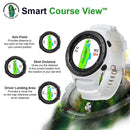 Voice Caddie A2 Golf GPS Watch – White Touchscreen