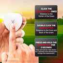 Voice Caddie VC300SE Clip-On Golf GPS – White