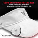 Voice Caddie VC300SE Clip-On Golf GPS – White