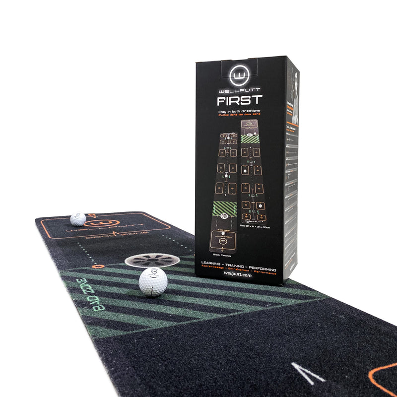 WELLPUTT - Golf Putting Training Mat - 3m / 10ft First