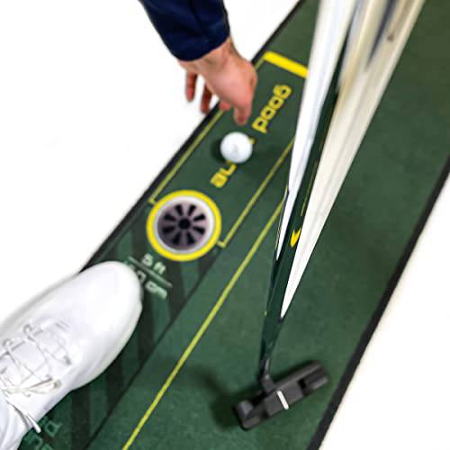 WELLPUTT - Golf Training Putting Mat - 3m Start 2.0