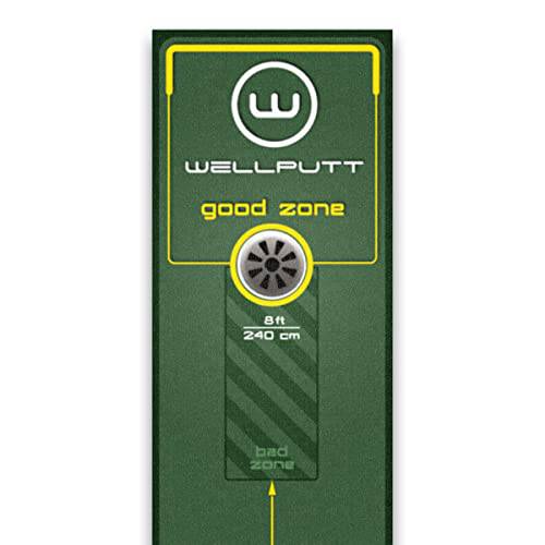 WELLPUTT - Golf Training Putting Mat - 3m Start 2.0