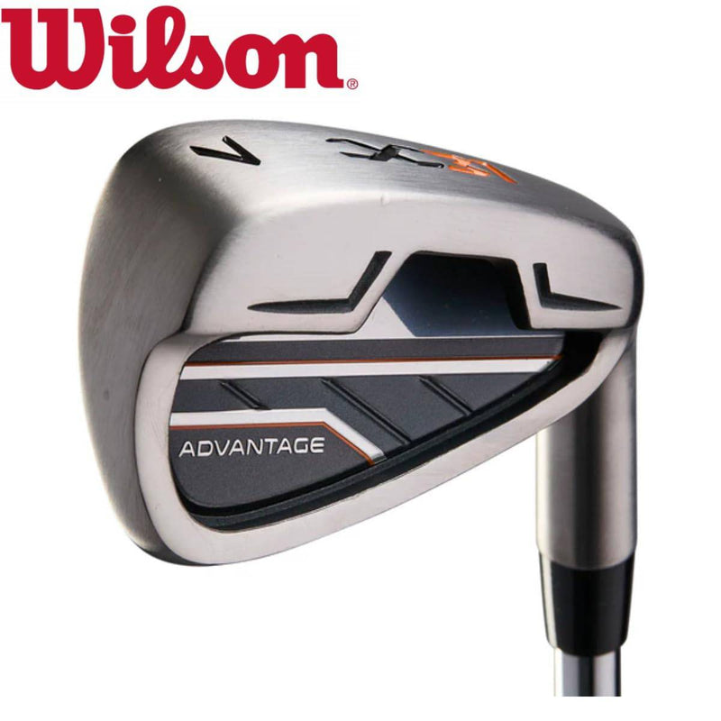 Wilson Golf Mens X31 Advantage Complete Package Set - Steel With Stand Bag