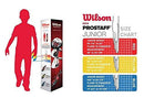 Wilson Golf Pro Staff JGI MD, Junior Club Set for Children/Young People from 8-11 Years, Body Size 127-142 cm, Left-Handed, Graphite, Including Carrybag, Yellow, WGGC91831