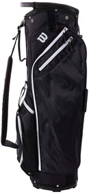 Wilson Golf W-Trolley Bag, Card Bag, Black, 1.6 kg, Without Trolley, WGB3308BL