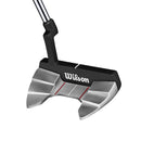 Wilson Men's Putter (Right Hand), Length: 89 cm (35 Inch), Beginners to advanced players, 830 g, Harmonized M2 Putter MRH, Black/Red, WGD602000