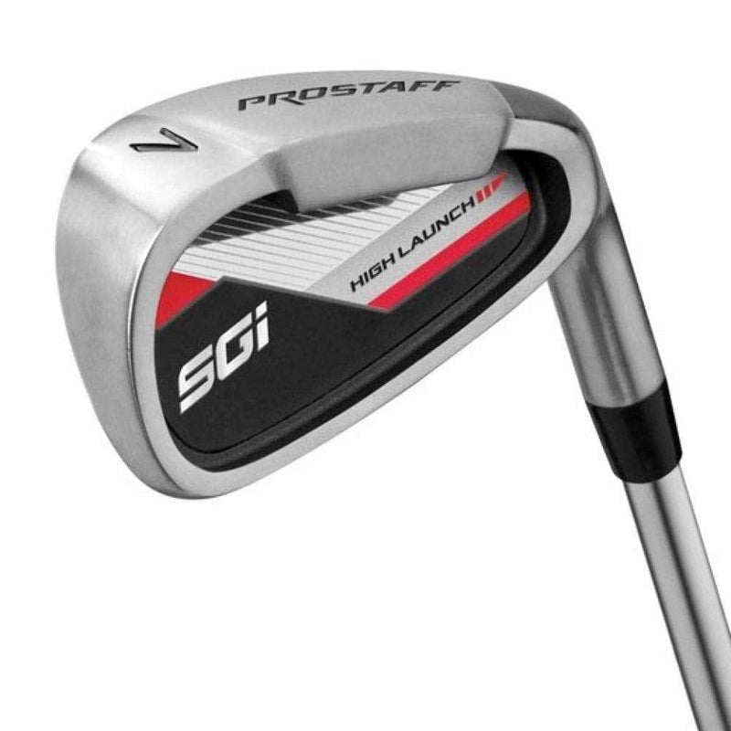 Wilson Pro Staff-SGI 1,3,5,6-S,P,B,GR/Golf/Black/Red Irons, Women, Multicolor (Multicolor), One Size