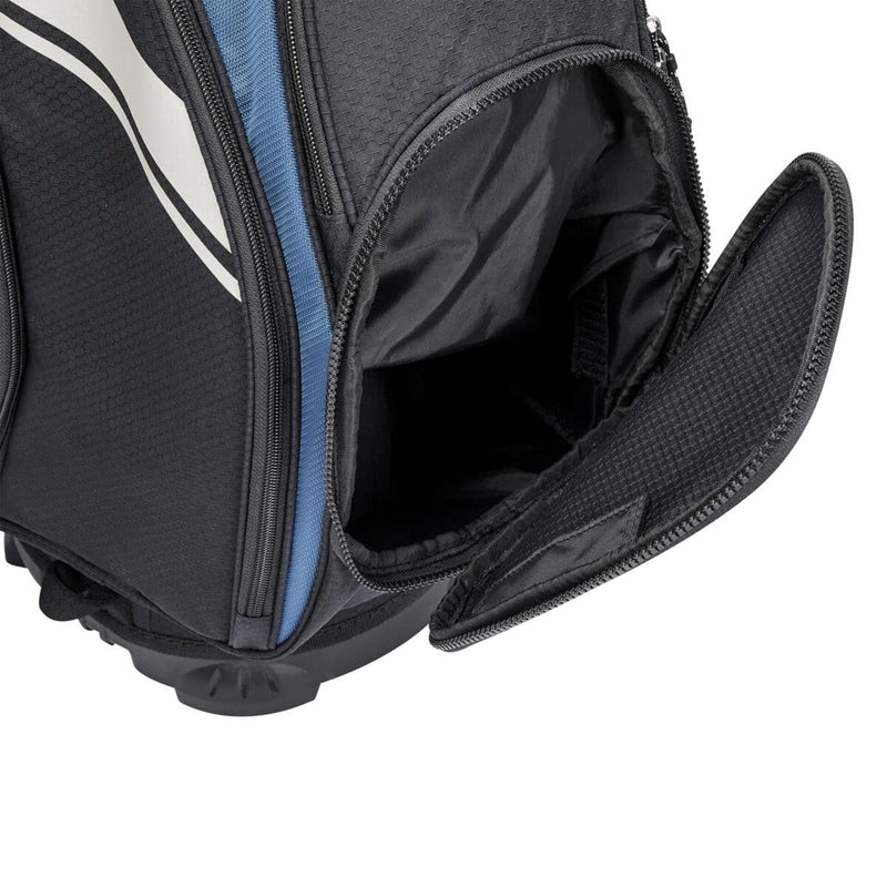 Wilson Staff Golf Bag, EXO II Carry Bag, Black/Blue, Integrated Stand, 2.3 kg, WGB6600BU