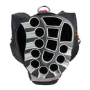 Wilson Staff Golf Bag, I LOCK III Cart Bag, Trolley Bag, For up to 9 irons, Black/Red/Grey, 3.2 kg, WGB4330GY