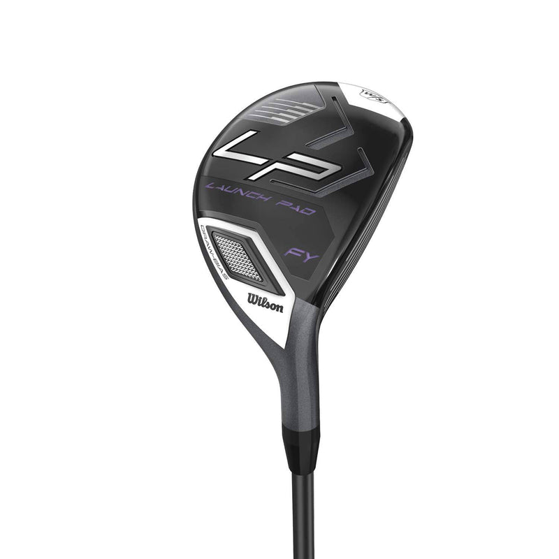 Wilson Women's W/S Launch Pad FY Club Hybrid, Graphite, 20.5 Degree Loft