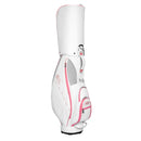 XIAOYUE Fashion Women Golf Cart Bag with 5 Way Dividers, Durable Lightweight Golf Travel Bag, Waterproof Golf Bag