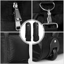 Foldable Golf Travel Bag with Wheels – Black