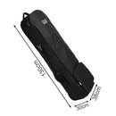 Foldable Golf Travel Bag with Wheels – Black
