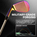Yamato Golf Wedge Set or Individual Golf Wedges 50/52/54/56/58/60 Golf Gap Wedge Sets Sand Wedge|Lob Wedge Golf Clubs for Men & Women Milled Face for High Spin - Great Golf Gift