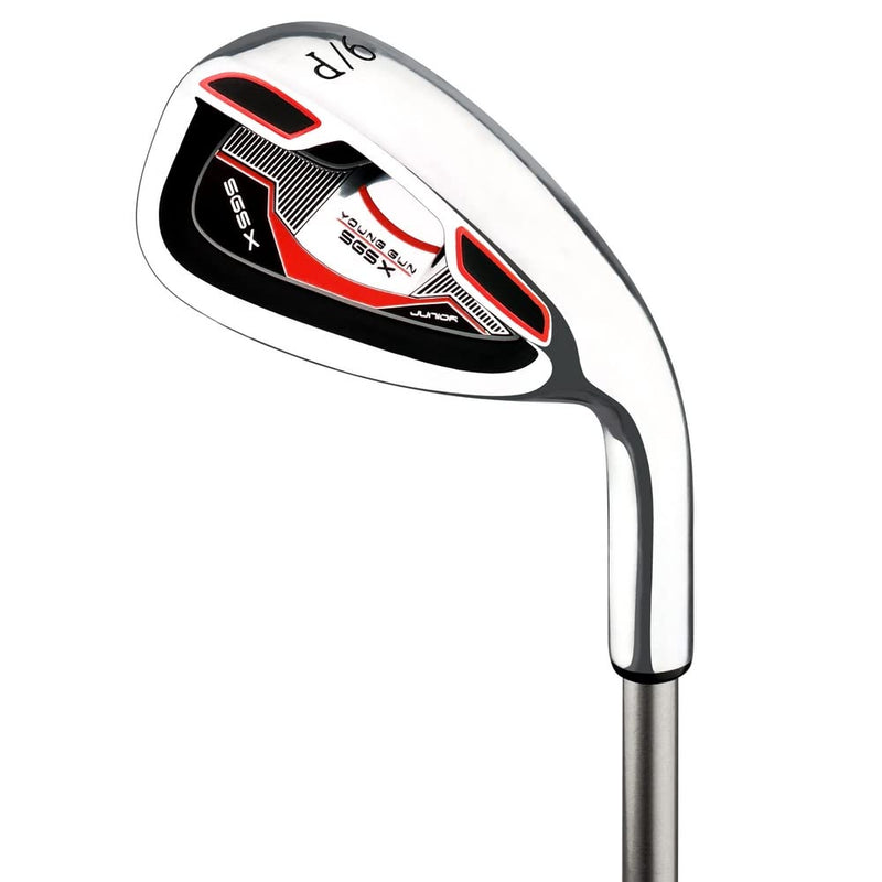 Young Gun SGS X Junior Kids Golf Left Hand 9/PW Irons & Wedges Age: 9-11
