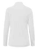 YSENTO Women's Long Sleeve Running Sports Tops Lightweight Gym Walking Zip Up Golf Polo T-Shirt